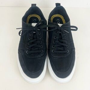 Cole Haan Grandpro 360 Rally Court Shoes Mens US Size 9 Black Canvas Sneakers